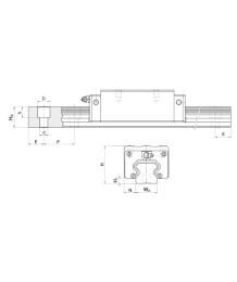 Linear Guide Rail HGR 35