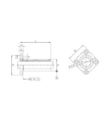 Double-length linear bearing, linear bearing, linear bearings