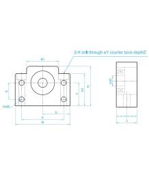 BF Bearing Support - Floating Mount, Bearing Support