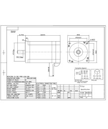 BLDC мотор Nema 34 - EX86BLS