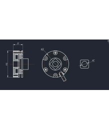 Electric Brake for Stepper Motor - EXEMB