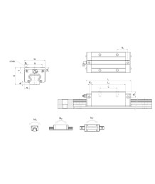 MGN 9 Block, MGN Block, Linear Rail Block, Carriages