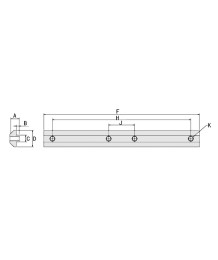 Front Connection Brackets for Aluminum Profiles – EX 203040B