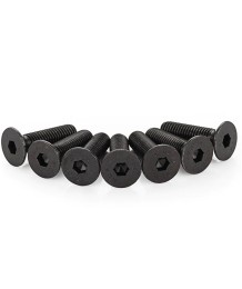 Low-profile hex socket bolts, fasteners, bolts