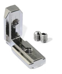 L-shaped angular connector for 40x40C profile