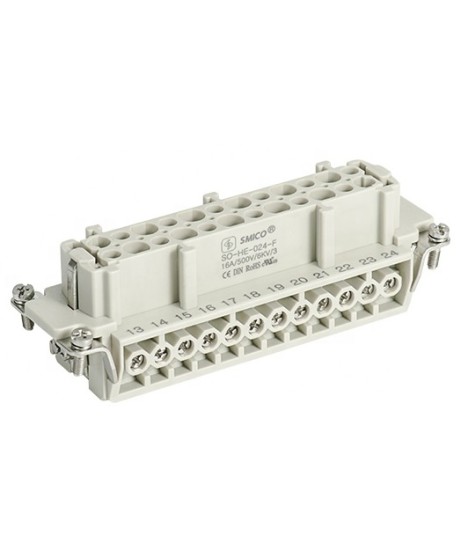 Female Insert for 24-Pin Industrial Connectors