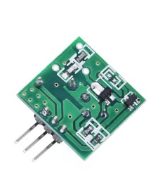 RF Transmitter Module + RF Receiver Module with 433 MHz Operating Frequency