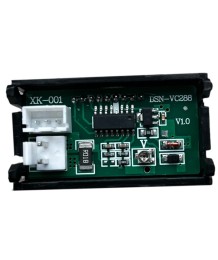 Digital Voltmeter and Ammeter for DC Voltage 100V/10A - EXDC10