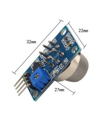 Сензорен модул за газ MQ-4 – запалими газове и дим