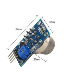 Сензорен модул за газ MQ-2 – запалими газове и дим