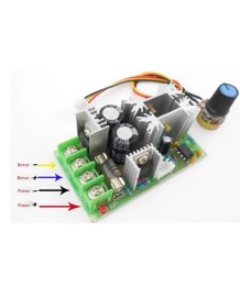 Pulse Width Modulation Controller for DC Brushed Motor 10-60V, 20A