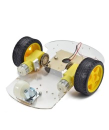 Кит за робот тип 2WD Smart Robot Car Chassis with Battery Box