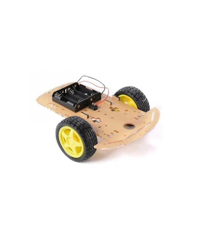 Кит за робот тип 2WD Smart Robot Car Chassis with Battery Box