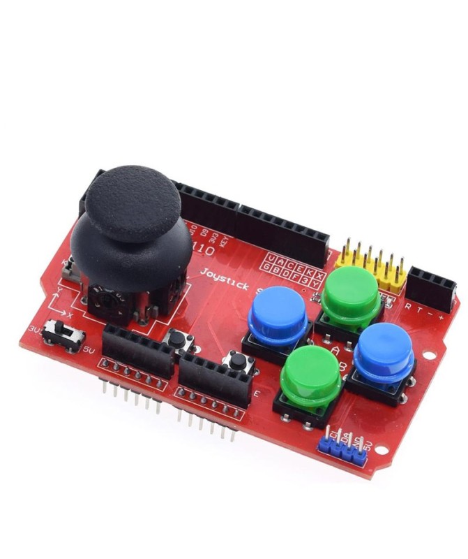 Разширителна платка Arduino Gamepad Joystick Keypad Shield PS2