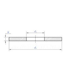 Large Flat Washers DIN 9021 / Zinc-Plated Steel