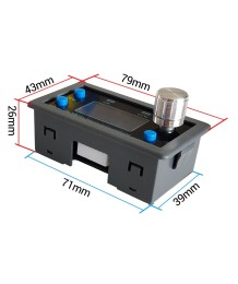 ZK-SMC01 Stepper Motor Controller – Programmable with Bidirectional Control and Adjustment of Angle, Pulse, and Speed