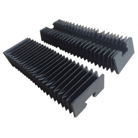Protective Cover for Linear Guide Rail HGR 35, Accordion Type - 1 and 2 Meters