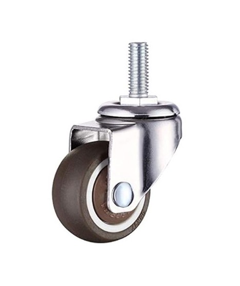 Caster wheels without brake