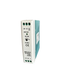 Импулсно захранване за DIN шина MDR-20-24, 24W, 24V, 1A