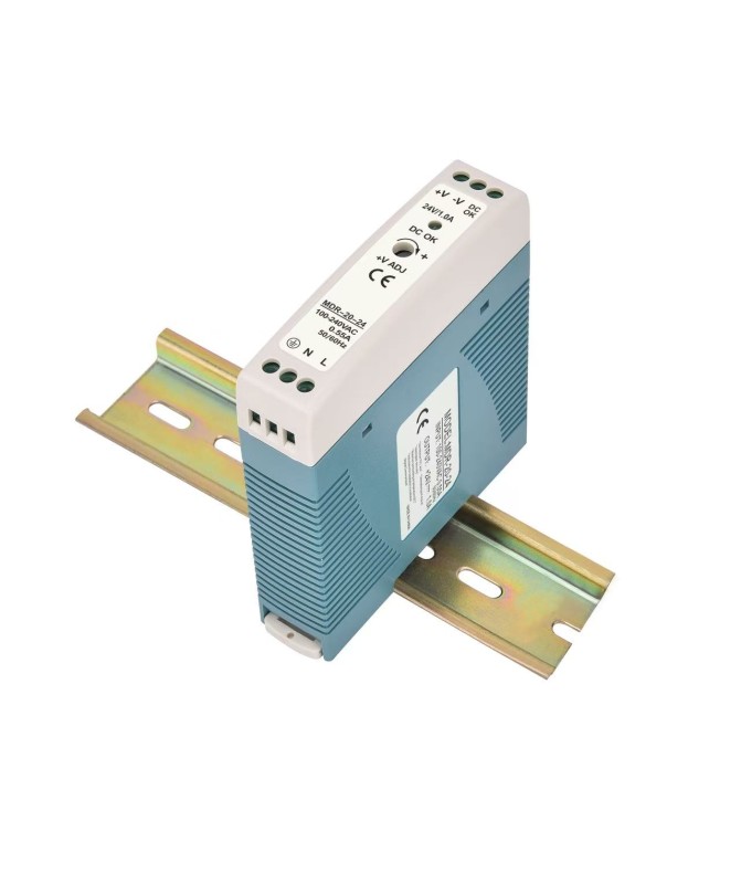 Импулсно захранване за DIN шина MDR-20-24, 24W, 24V, 1A