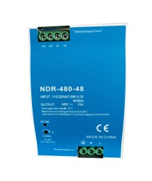 Импулсно захранване за DIN шина NDR-480-48, 480W, 48V, 10A