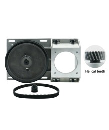 Редуктор за CNC машини с рейка и пиньон – модул 1.5, 5:1, Nema 34