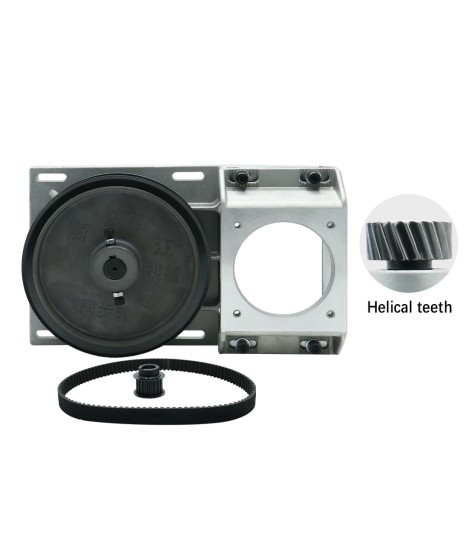 Редуктор за CNC машини с рейка и пиньон – модул 1.5, 5:1, Nema 34