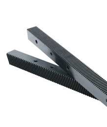 Blackened CNC M1.5 зъбна рейка – 20×20×960 мм, хеликални зъби, черно покритие | HLTNC