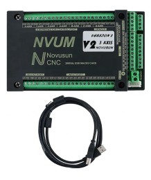 Управление за Стъпкови Мотори NVUM Mach3 3/4 Ос Контролер Карта – USB CNC
