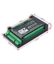 Управление за Стъпкови Мотори NVUM Mach3 3/4 Ос Контролер Карта – USB CNC
