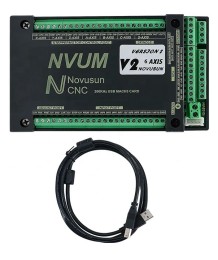 Stepper Motor Controller NVUM Mach3 3/4 Axis Control Card – USB CNC