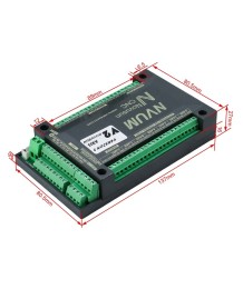 Управление за Стъпкови Мотори NVUM Mach3 3/4 Ос Контролер Карта – USB CNC