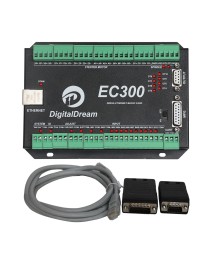 EC300 Ethernet CNC Контролер за Mach3 | 3–6 Oси, 300kHz
