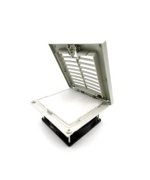 Industrial Panel Fan with Filter and AC Axial Fan DS 12038ABHL – 220VAC, 22W. For Electrical Panels and Enclosures, IP54