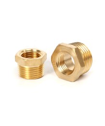 Пневматичен фитинг BB външна резба – месингов шестостенен конектор