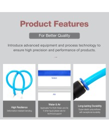 Пневматичен PU маркуч SNS APU син – полиуретанов въздушен маркуч