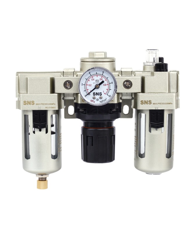 FRL блок AC2000-01 – филтър регулатор смазчик 1/8″