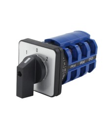 Ротационен превключвател LW26-63/3 – 63A, 3-полюсен, индустриален селекторен ключ