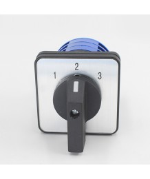 Ротационен превключвател LW26-63/3 – 63A, 3-полюсен, индустриален селекторен ключ