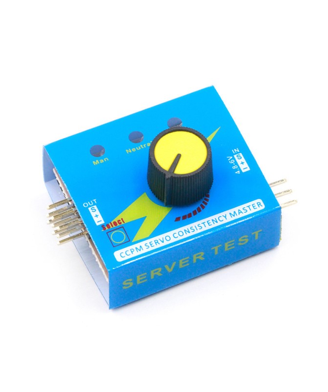 RC Digital Servo Tester 3CH за Servo и ESC | Exallto