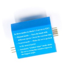 RC Digital Servo Tester 3CH за Servo и ESC | Exallto