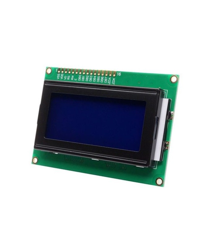 LCD дисплей 16x4 1604A, синя подсветка, 5V | Exallto
