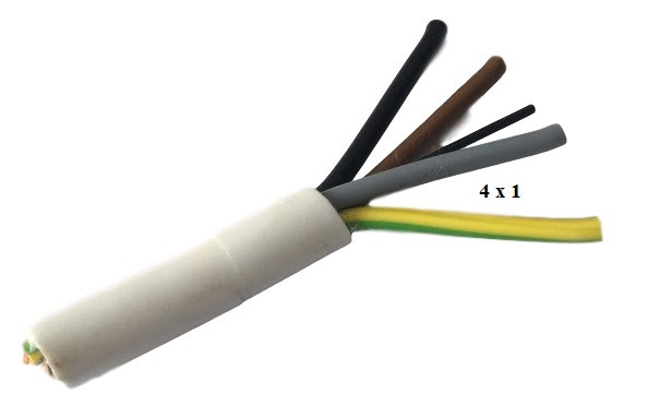 Кабели ШВПС H05VV-F Модел 3 x 0.75